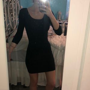 DARK GREEN BODYCON DRESS